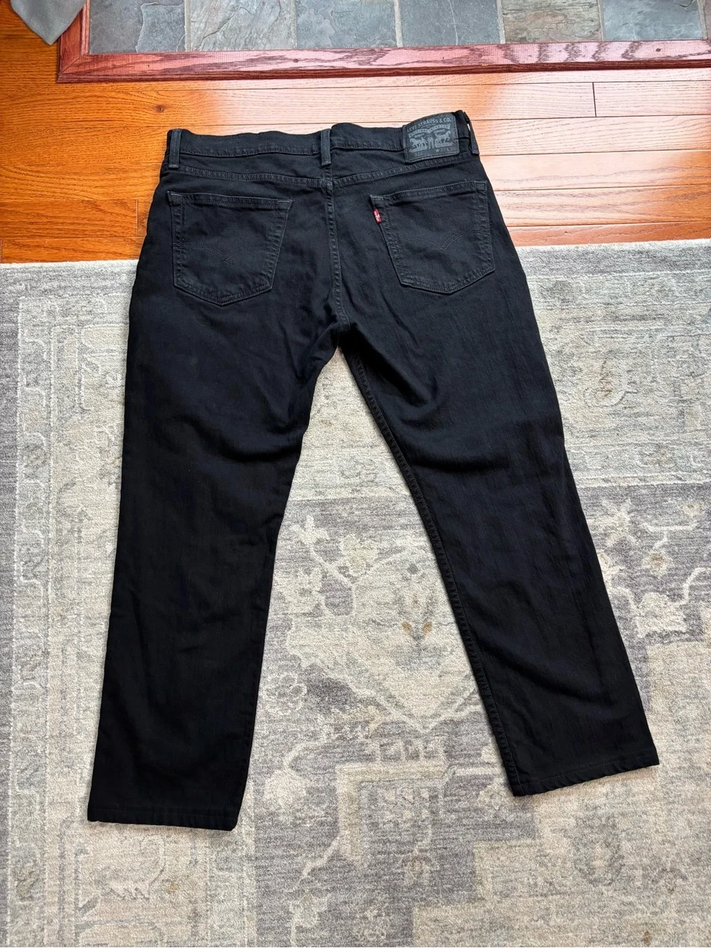 Levi’s Men’s Black Straight Leg Jeans W36 L30 Classic 5 Pocket